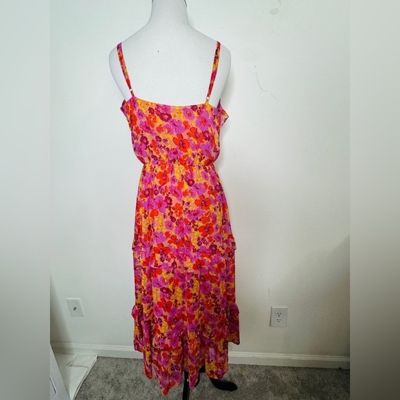 LUSH Ruffle Floral Dress- Small - Picture 5 of 7